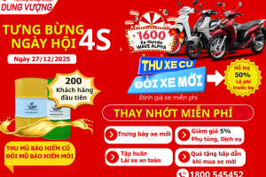 CHƯƠNG TRÌNH TRI ÂN KHÁCH HÀNG - THAY NHỚT MIỄN PHÍ TẠI TÂN TIẾN - ĐỒNG PHÚ - ĐỒNG NAI